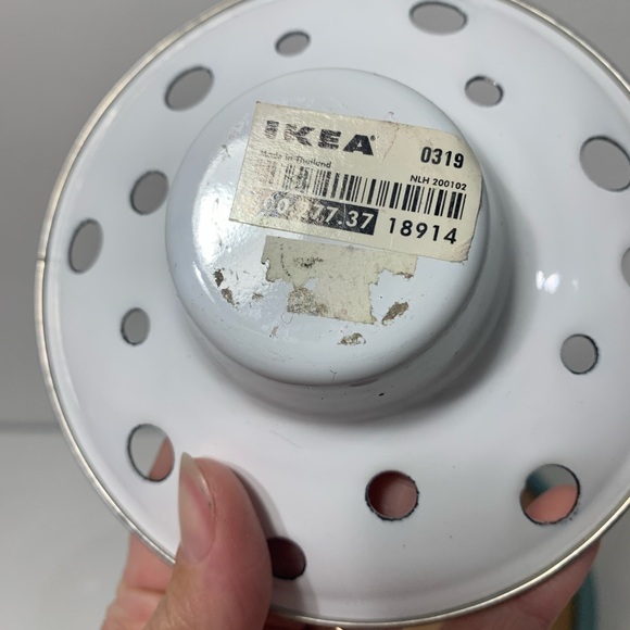 Vintage IKEA Votive Tea Light Candle Holders Modern Metal enamel Polka Dots - Picture 6 of 7